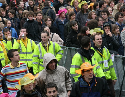 Student Kick-off 2007 op het Sint-Pietersplein-33643