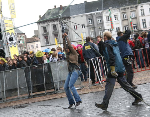 Student Kick-off 2007 op het Sint-Pietersplein-33656