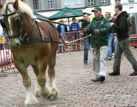 Student Kick-off 2007 op het Sint-Pietersplein-33675