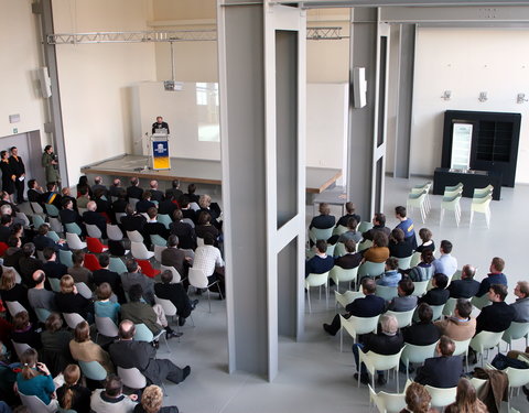 Inhuldiging studentenhuis 'De Therminal'-33904