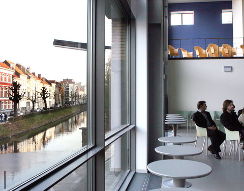 Inhuldiging studentenhuis 'De Therminal'-33906