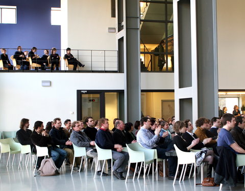 Inhuldiging studentenhuis 'De Therminal'-33932