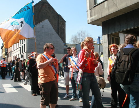 Studenten en medewerkers UGent betogen voor eerlijke financiering-34079