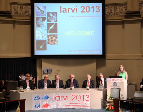 Openingszitting Larvi 2013