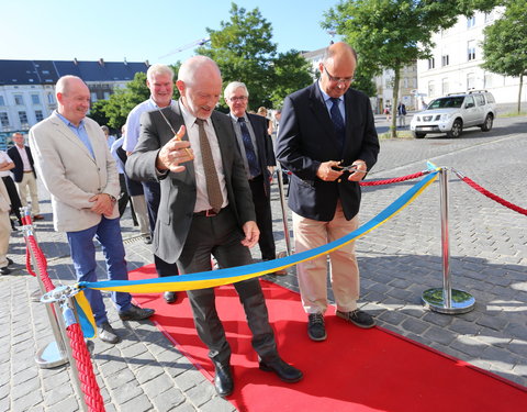 Opening gerenoveerde herenhuizen Sint-Pietersplein-34741