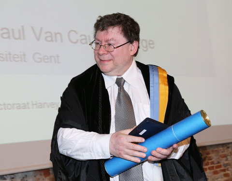 Uitreiking institutioneel eredoctoraat aan Harvey Friedman