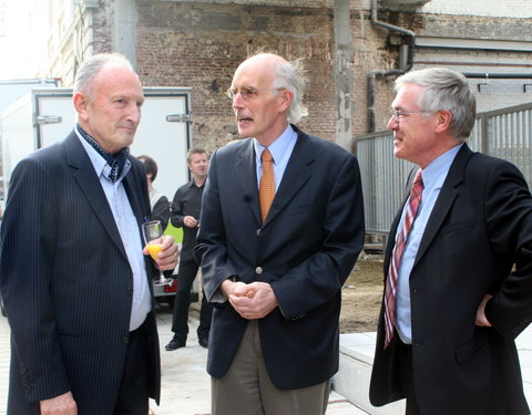 Opening nieuwbouw aan de Tweekerkenstraat van de faculteit Economie en Bedrijfskunde-35110