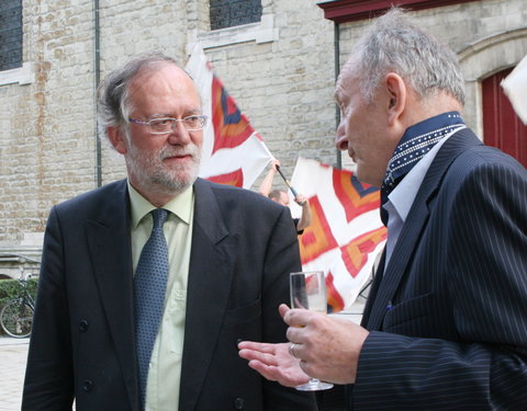 Opening nieuwbouw aan de Tweekerkenstraat van de faculteit Economie en Bedrijfskunde-35111