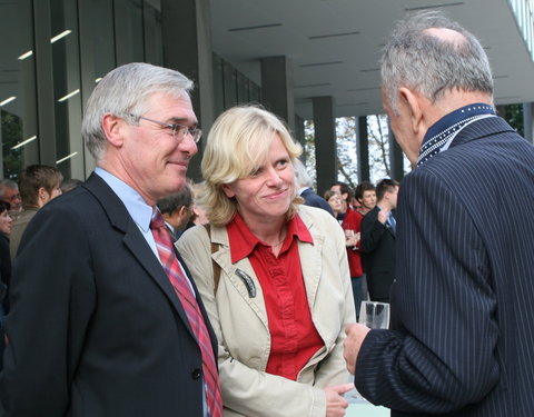 Opening nieuwbouw aan de Tweekerkenstraat van de faculteit Economie en Bedrijfskunde-35113