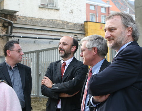 Opening nieuwbouw aan de Tweekerkenstraat van de faculteit Economie en Bedrijfskunde-35114