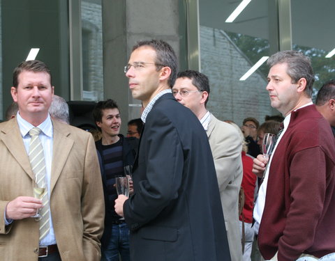 Opening nieuwbouw aan de Tweekerkenstraat van de faculteit Economie en Bedrijfskunde-35125