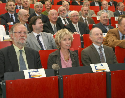 Opening nieuwbouw aan de Tweekerkenstraat van de faculteit Economie en Bedrijfskunde-35128