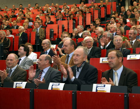 Opening nieuwbouw aan de Tweekerkenstraat van de faculteit Economie en Bedrijfskunde-35130