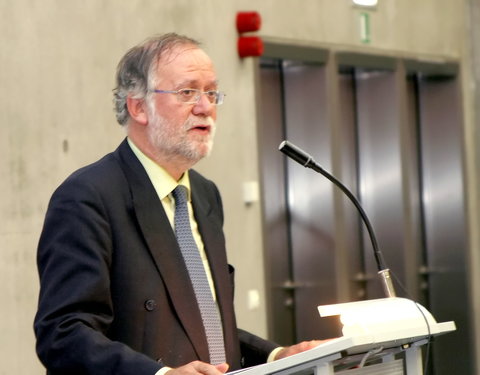 Opening nieuwbouw aan de Tweekerkenstraat van de faculteit Economie en Bedrijfskunde-35133