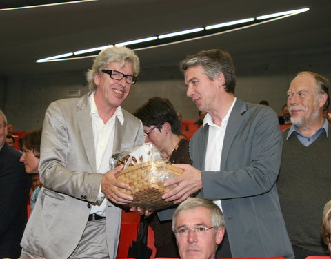 Opening nieuwbouw aan de Tweekerkenstraat van de faculteit Economie en Bedrijfskunde-35149