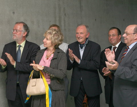 Opening nieuwbouw aan de Tweekerkenstraat van de faculteit Economie en Bedrijfskunde-35153