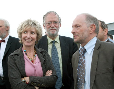 Opening nieuwbouw aan de Tweekerkenstraat van de faculteit Economie en Bedrijfskunde-35155