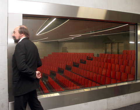 Opening nieuwbouw aan de Tweekerkenstraat van de faculteit Economie en Bedrijfskunde-35161