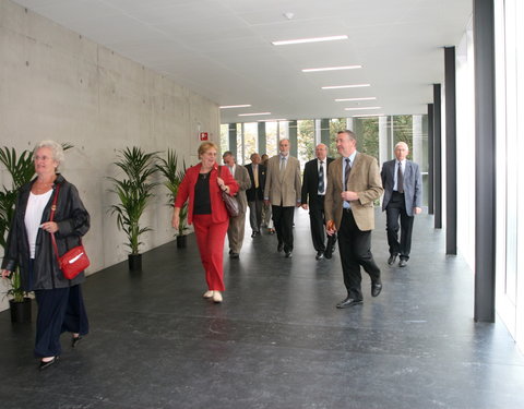 Opening nieuwbouw aan de Tweekerkenstraat van de faculteit Economie en Bedrijfskunde-35164