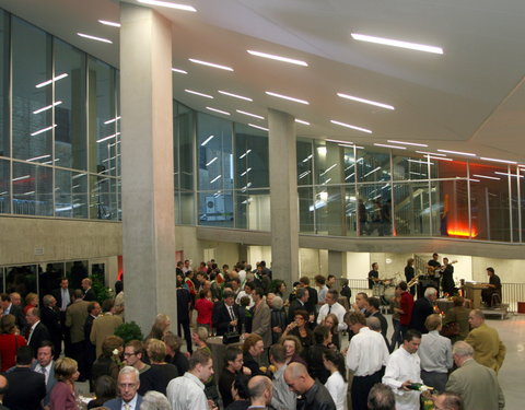 Opening nieuwbouw aan de Tweekerkenstraat van de faculteit Economie en Bedrijfskunde-35168