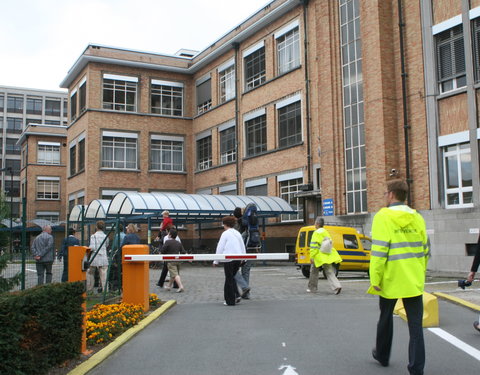 Inhuldiging van nieuwe wandelroute langs universitaire gebouwen-35180