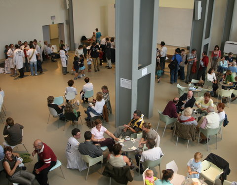 Inhuldiging van nieuwe wandelroute langs universitaire gebouwen-35213