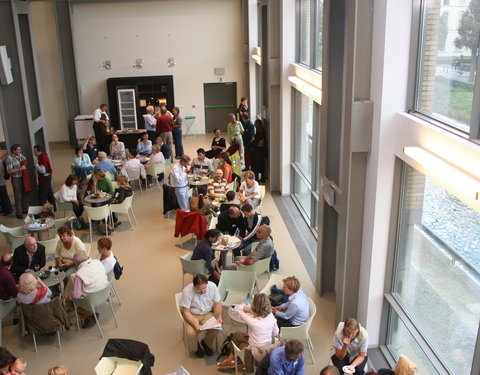 Inhuldiging van nieuwe wandelroute langs universitaire gebouwen-35214