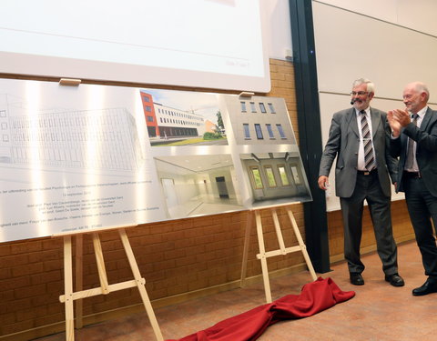 Opening nieuwbouw 2de\nfase van de faculteit Psychologie en Pedagogische\nWetenschappen-35275