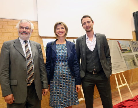 Opening nieuwbouw 2de\nfase van de faculteit Psychologie en Pedagogische\nWetenschappen-35278