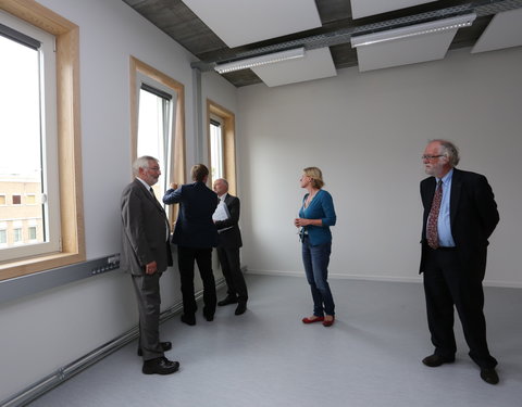 Opening nieuwbouw 2de\nfase van de faculteit Psychologie en Pedagogische\nWetenschappen-35296