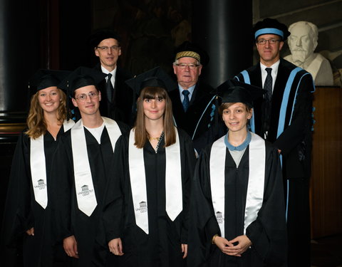 Proclamatie 2012/2013 faculteit Ingenieurswetenschappen en Architectuur