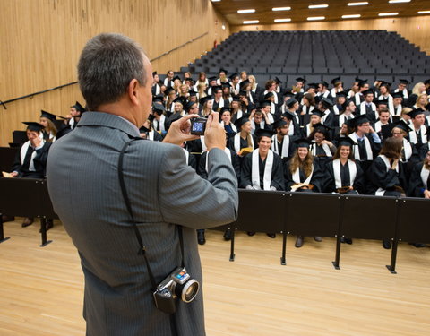 Proclamatie 2012/2013 faculteit Letteren en Wijsbegeerte