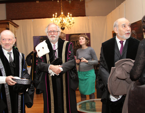 Uitreiking institutioneel eredoctoraat UGent in samenwerking met de Stad Gent aan Tahar Ben Jelloun-3589