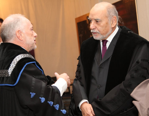 Uitreiking institutioneel eredoctoraat UGent in samenwerking met de Stad Gent aan Tahar Ben Jelloun-3590