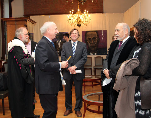 Uitreiking institutioneel eredoctoraat UGent in samenwerking met de Stad Gent aan Tahar Ben Jelloun-3591