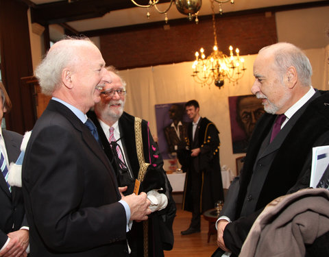 Uitreiking institutioneel eredoctoraat UGent in samenwerking met de Stad Gent aan Tahar Ben Jelloun-3592