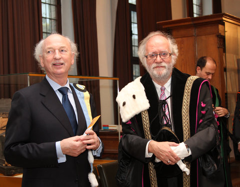 Uitreiking institutioneel eredoctoraat UGent in samenwerking met de Stad Gent aan Tahar Ben Jelloun-3593