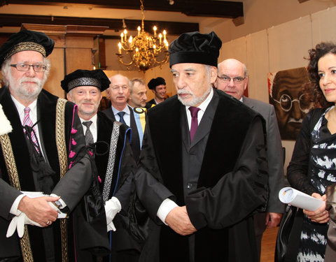 Uitreiking institutioneel eredoctoraat UGent in samenwerking met de Stad Gent aan Tahar Ben Jelloun-3600