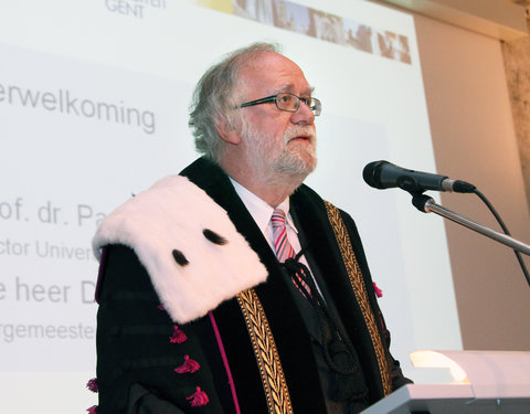 Uitreiking institutioneel eredoctoraat UGent in samenwerking met de Stad Gent aan Tahar Ben Jelloun-3610