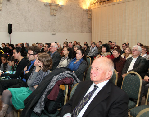 Uitreiking institutioneel eredoctoraat UGent in samenwerking met de Stad Gent aan Tahar Ben Jelloun-3618