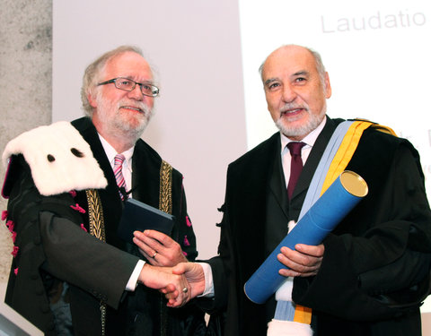 Uitreiking eredoctoraat aan Tahar Ben Jelloun