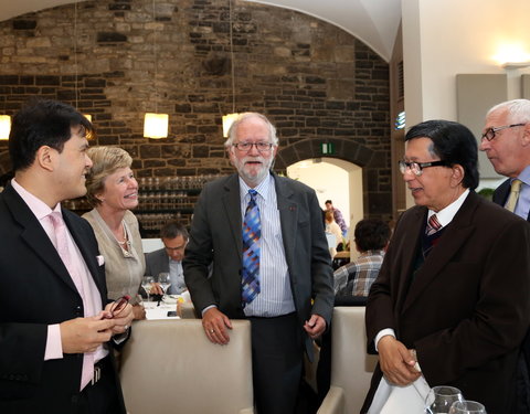 Ontvangst van Indonesische delegatie van Bina Nusantara University, Universitas Padjadjaran en Paramadina University -36484