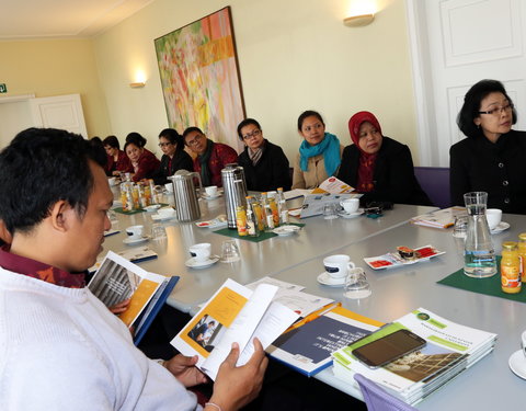 Ontvangst delegatie van Mahasaraswati Denpasar University (Bali) en ondertekening Memory of Understanding-36502