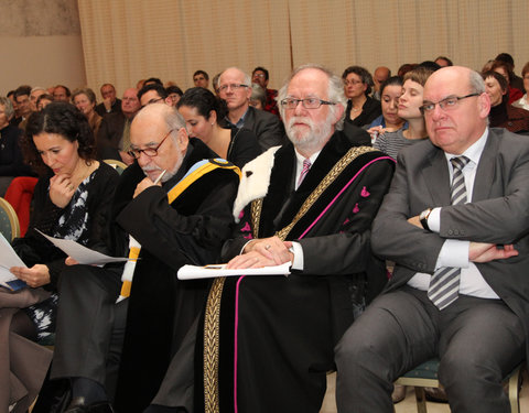 Uitreiking institutioneel eredoctoraat UGent in samenwerking met de Stad Gent aan Tahar Ben Jelloun-3656