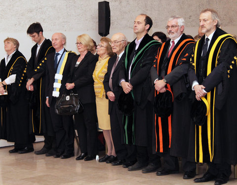 Uitreiking institutioneel eredoctoraat UGent in samenwerking met de Stad Gent aan Tahar Ben Jelloun-3658