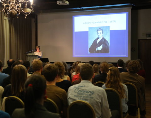 Start van Queteletcolleges, een universiteitsbreed honoursprogramma voor excellente studenten uit de tweede en derde bachelor-36