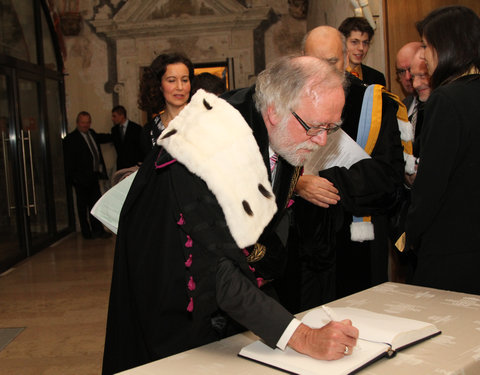 Uitreiking institutioneel eredoctoraat UGent in samenwerking met de Stad Gent aan Tahar Ben Jelloun-3660