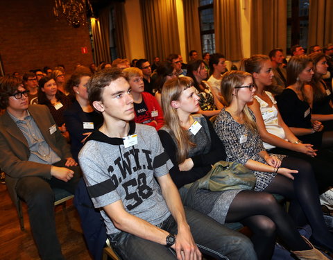 Start van Queteletcolleges, een universiteitsbreed honoursprogramma voor excellente studenten uit de tweede en derde bachelor-36