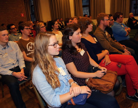 Start van Queteletcolleges, een universiteitsbreed honoursprogramma voor excellente studenten uit de tweede en derde bachelor-36