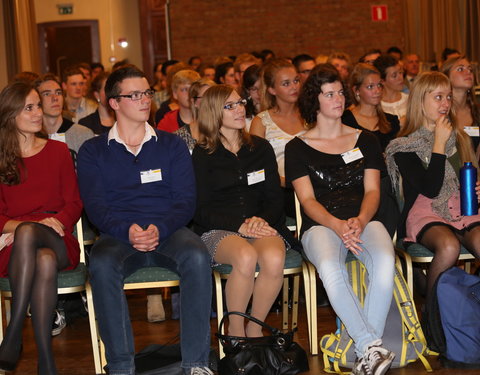 Start van Queteletcolleges, een universiteitsbreed honoursprogramma voor excellente studenten uit de tweede en derde bachelor-36